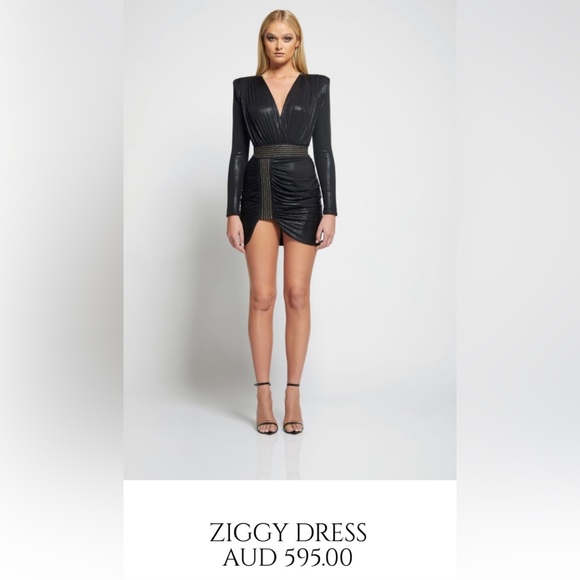 Zhivago Ziggy Metallic Dress - Picture 2 of 15